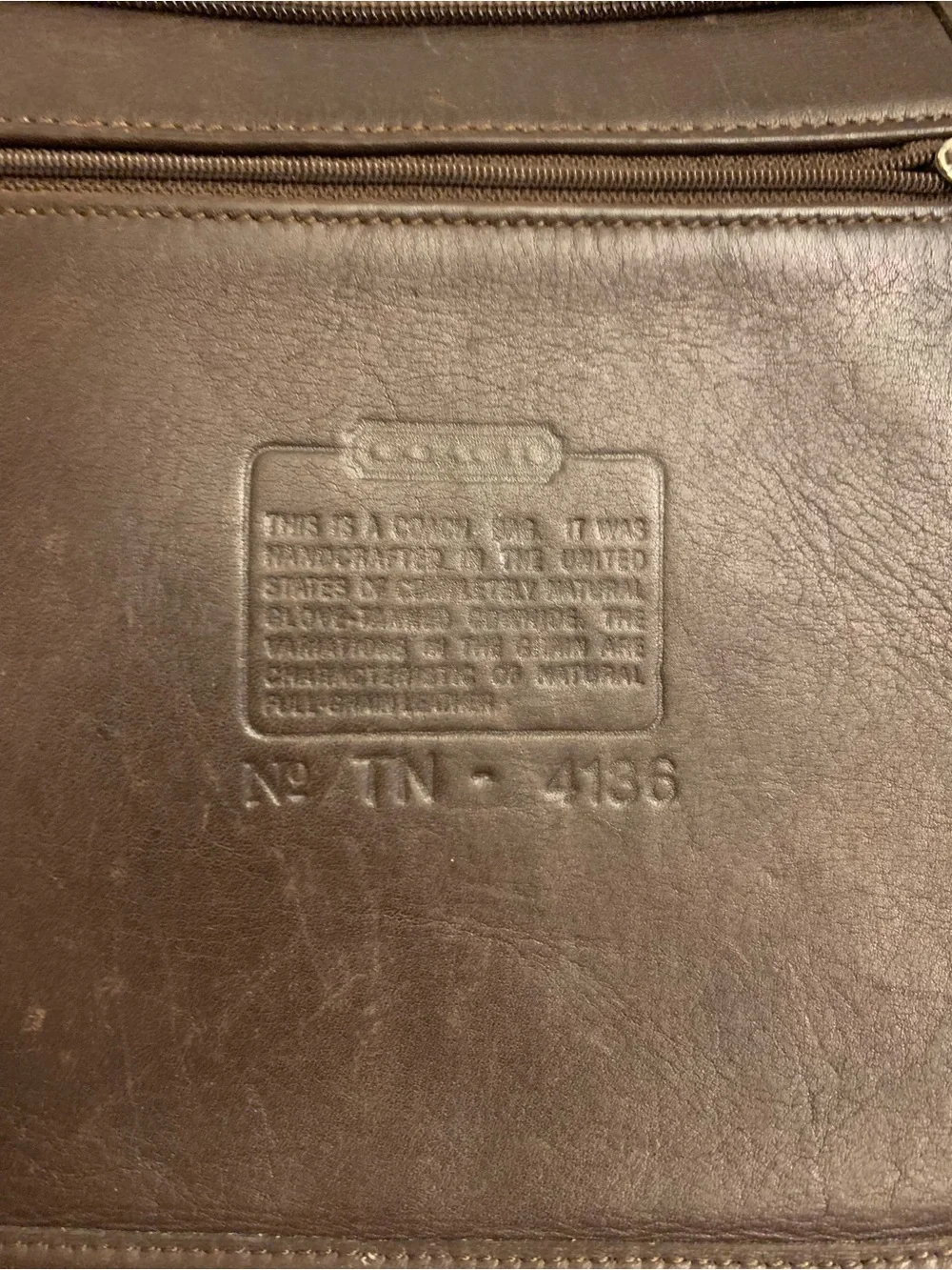 Coach compact messenger